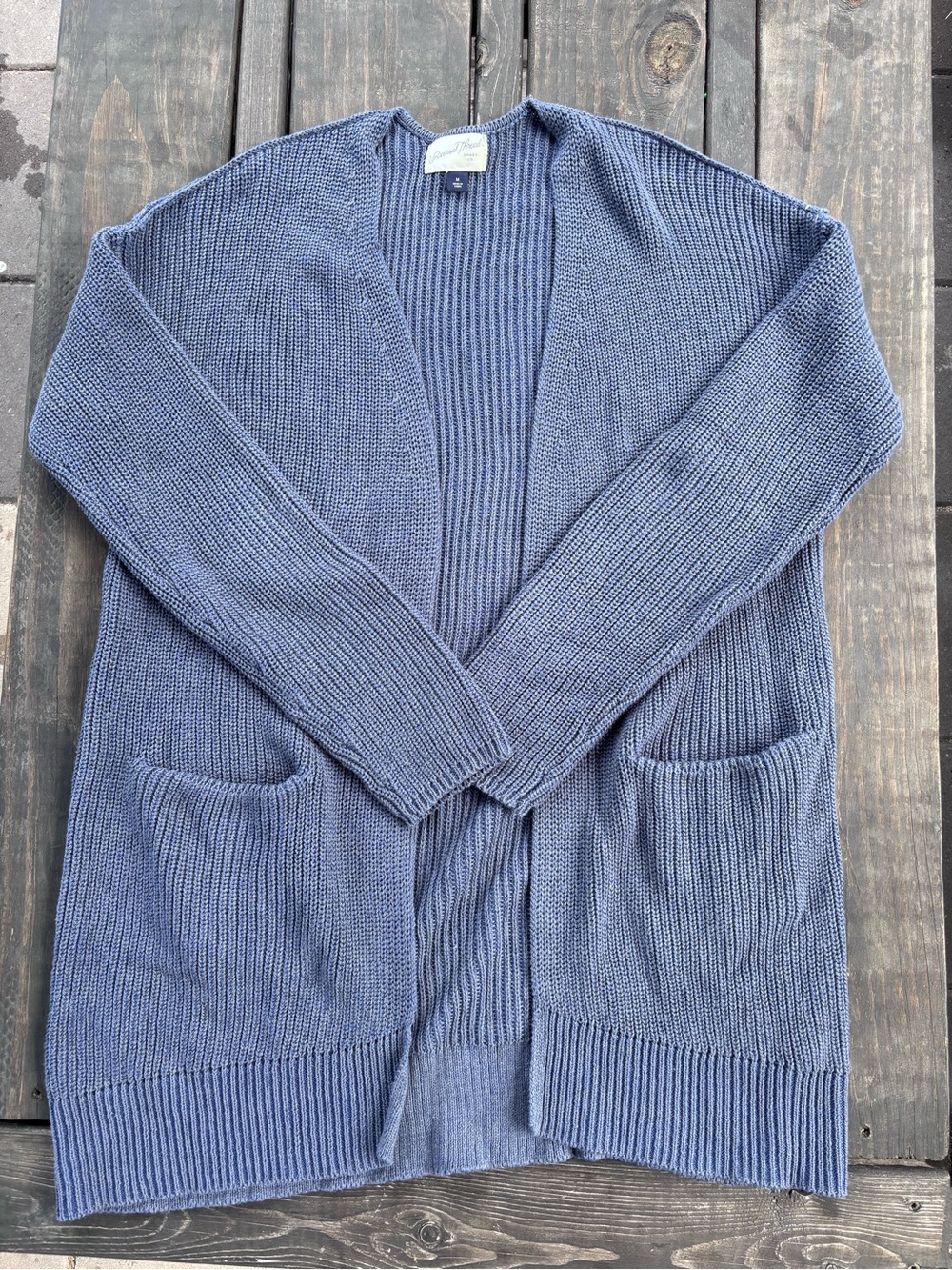 Universal Thread Slouchy Knit Cotton Cardigan Size M